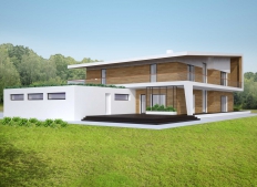 Individuelle Haus. Moskau Region